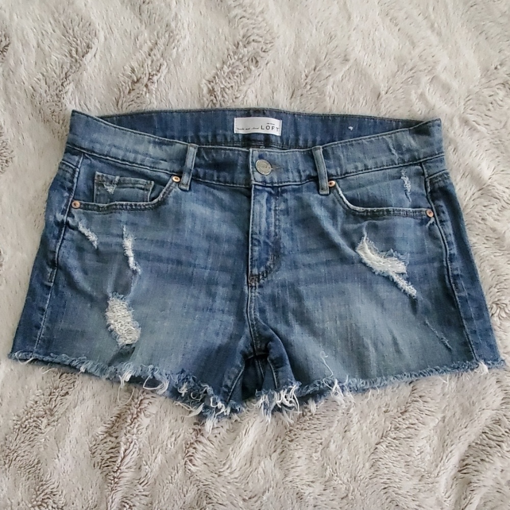 Ann Taylor's Loft denim shorts